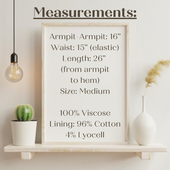 O’Neill Pink Sundress with Adjustable Spaghetti Straps, Elastic Waist Beachy - Picture 8 of 8